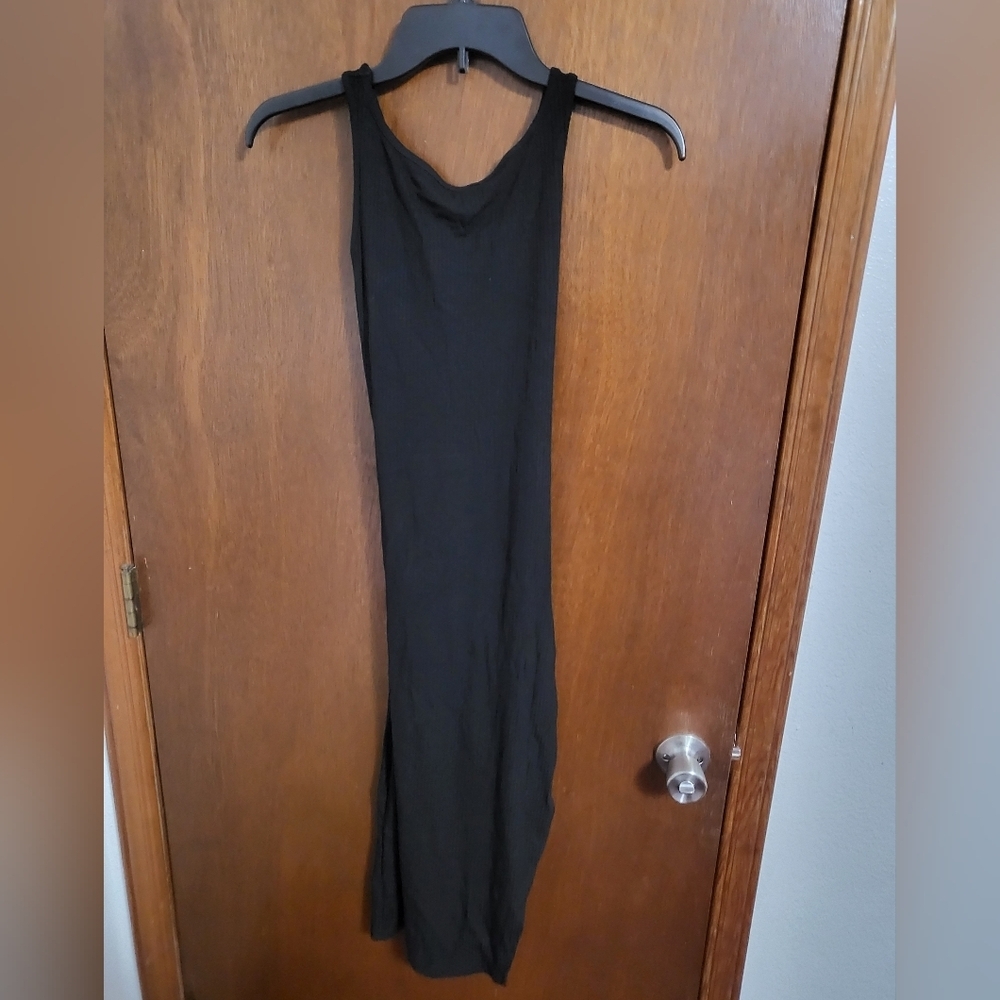 Halara ribbed backless twist dress